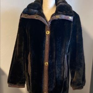 Country Pacer Vintage Fur Coat Large